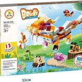 Kızılkaya Oyuncak KZL-SM198C Hayvanlar 232 Parça Lego