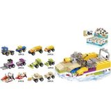 Kızılkaya Oyuncak KZL-SM208B Arabalar 6 in 1 Lego