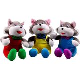 Kızılkaya Oyuncak Peluş Papyonlu Büyük Tilkiler Kzl-Df-S0155 (Karışık Renk 1 Adet)