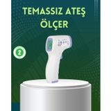 Kızılötesi Temassız Ateş Ölçer Lcd Ekranlı Hassas Termometre FRTKGT25DYMUCZZZLEDEKRANLIATEŞÖLÇER-1