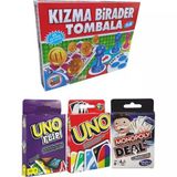Kızma Birader, Tombala, Uno Klasik, Uno Flip Ve Monopoly 4'Lü Ekonomik Set