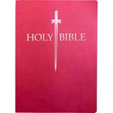 KJV Sword Bible, Large Print, Berry Ultrasoft: (Red Letter, Pink, 1611 Version)