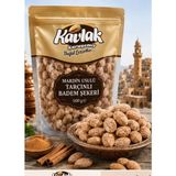 KKavlak Kuruyemiş Mardin Usulü Tarçınlı Badem Şekeri 500 Gr | Geleneksel Şeker Kaplı Badem | Yöresel Lezzet