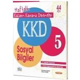 KKD 5. Sınıf Sosyal Bilgiler Haftalık Kazanım Kavrama Denemeleri Kurmay yayınları