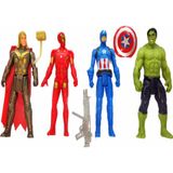 Kkd Yenilmezler Oyuncak 5 Adet Thor Kaptan Amerika Ironman Hulk Ultron Figür