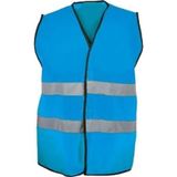 Kkdavm Bestguard İşçi Tipi Reflektörlü İkaz Yeleği - Mavi