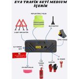 Kkdavm Eva Trafik Seti Medium Içerik - Siyah