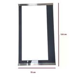 Kkf/40 Kromlüks Fırın Iç Camı 124*70CM