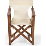 KL BAHÇE MOBİLYA Rejisör Katlanır Sandalye - Ceviz - 56x64x89 cm