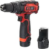 KL Eco Ke2220dm-db 12 Volt 2.0 Amper Li-ion Şarjlı Darbeli Vidalama / Matkap Çift Akülü Ve Çantalı