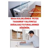 KL HOME 10mm Kalınlık -50cmx100cm Tasarruf Kalorifer Petek Arkası Isı Doğalgaz Faturan Düşür (1 adet fiyat)