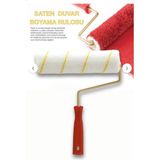 Kl Home 20 cm Saten İç Cephe Duvar Boya Rulosu Kalite Yıkanabilir İz Bırakmayan Rulo