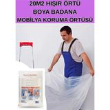 Kl Home 20M2 Hışır Örtü Boya Badana İşleriniz İçin Mobilya Koruma Örtüsü