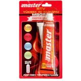 KL HOME 300°YÜKSEK ISIYA DAYANIKLI KIRMIZI TÜP SİLİKON -50ml