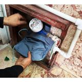 Kl Home 3'lü Set Su Saati Kartlı- Normal Sayac Kış Kar(Dona) Karşı Isı Yalıtım Korur (Sayaç Ceketi Kauçuk Boru-Pvc Bant)