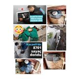 KL HOME 3'lü Set Su Saati Kartlı- Normal Sayac Kış Kar(DONA) Karşı Korur (SAYAÇ CEKETİ KAUÇUK BORU-PVC BANT)