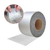 Kl Home Alüminyum Folyolu Gum Tape Çamur Tamir Bant 5 cm x 2 mt Su Direnci Yüksek Özellik