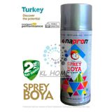 KL HOME Alüminyum Krom Yaldız Sprey Boya 400ml Uygun Büyük Boy -2yıl Raf Ömrü