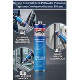 KL HOME Dayson EXTRA PU MASTİK SİLİKON – Profesyonel Poliüretan Silikon Yapıştırıcı GRİ RENK -300GR