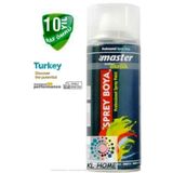 KL HOME Şeffaf Vernik Profesyonel Seri Akrilik Sprey Boya- 400 ml Büyük Boy-10 Yıl Raf Ömür ( 1 Adet Fiyat)