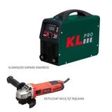 KL KLMMA200 Kaynak Makinesi + KE75115AT Avuç İçi Taşlama Makinesi