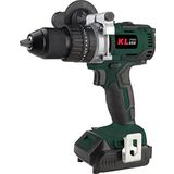 KL PRO 18V 2.0Ah Şarjlı Darbeli Vidalama & Matkap, Kömürsüz