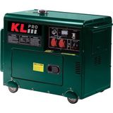 KL Pro KLJ5GF-LDE 13HP 4.8kva Monofaze Sessiz Benzinli Profesyonel Jeneratör