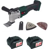 KL Pro KLMT18B-50 18V/5.0AH. Kömürsüz Çift Akülü Şarjlı Çok Amaçlı Makine/raspalama