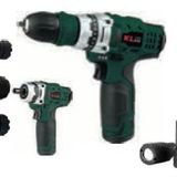 Kl Pro KLNM1020S 10.8 V/2.0 Ah Li-İon Çift Akülü Pro Vidalama Makinesi