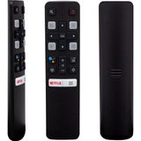 KL TCL RC 802V FMR1 50-55 İnç Android Tv Sesli Kontrol Akıllı Lcd Led Tv Kumandası