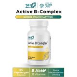 Klaire labs SFI Active B Complex™ Günlük B Vitamini Takviyesi | 8 Aktif B Vitamini 60 Kapsül