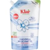Klar Organik Sabun Cevizi Özlü Sıvı Çamaşır Deterjanı (Kokusuz) 1,5l Eko-Ambalaj