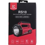 Klarus RS10 Süper Parlak ve Geniş Alan Aydınlatmalı Spot Işık - Kırmızı - 200 W