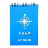 Klas 3249 A6 60 Yaprak Çizgili Plastik Kapaklı Defter