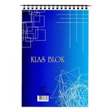 klas a5 bloknot spiralli office book çizgili 100 yaprak (6 lı paket) - Karışık - Not Defteri