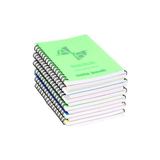 klas a6 bloknot plastik spiralli çizgili 72 yaprak k0606 (12 li paket) - Karışık - Not Defteri