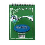 Klas Bloknot Karton Kapak No:2 Kareli 36 Yaprak (24 Lü Paket)