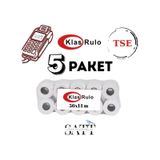 Klas Rulo Yazar Kasa&pos Rulosu 56mmx14metre 5 Paket 50 Adet