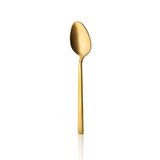 Klas Titanyum Mat Gold 12 Adet Çay Kaşığı 18/10 Paslanmaz Çelik 2 Mm