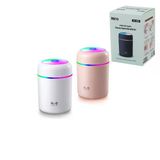 Klasik 300Ml H2o Mini Usb Şarj- Işıklı Hava Nemlendirici - Buhar Makine - Koku Giderici Herhangi Bir Renk Gönderilir Bx4