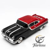 Klasik Araba Tasarımlı Nostaljik Bluetooth Hoparlör - Fm Radyo, Usb, Aux, Tf Kart Destekli Kablosuz Ses Bombası