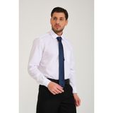 Klasik Beyaz Erkek Gömlek - 2XL - 001-Beyaz