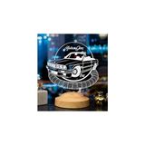 Klasik Bmw E30 Cabrio, Bmw Logolu Hediye 3D LED Lamba, Bmw Hayranına Hediye - 1 - 10 W