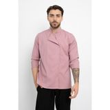 Klasik Düz (Basic) Aşçı Şef Ceket Aşçı Uniforma (Chef Ceket) Personel Kıyafeti - Pembe - 3XL