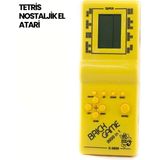 Klasik Gameboy Tetris Oyunu – Taşınabilir Pil ile Çalışan El Konsolu