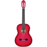 KLASİK GİTAR 4/4 PEMBE SUNBURST SAP ÇELİKLİ