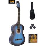 Klasik Gitar Seti 3/4, Çocuklar Için Müzik Deneyimi Için Perfect - Seçenek 1 - Ahşap