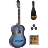 Klasik Gitar Seti 4/4 Tam Boy, Müzik Keyfi Için Ideal Seçim - Seçenek 1 - Ahşap - Ceviz