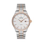 KLASİK GÜMÜŞ - ROSE ERKEK KOL SAATİ NC35-290045-EWM