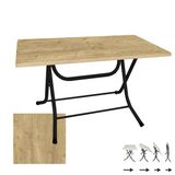 Klasik Katlanır Masa 70X120 Cm - (Werzalit, Wermodin Ve Allzalit Tabla) - Avalon Pine